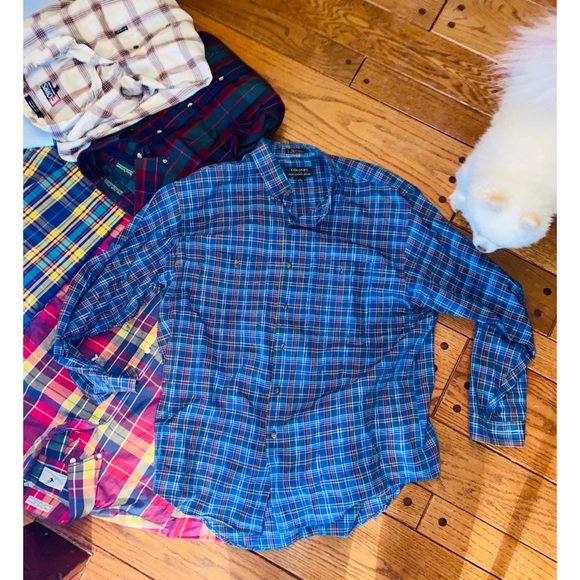 Men's 44R Blazers & 9 L/XL Dress Shirts Lot - Picture 13 of 16